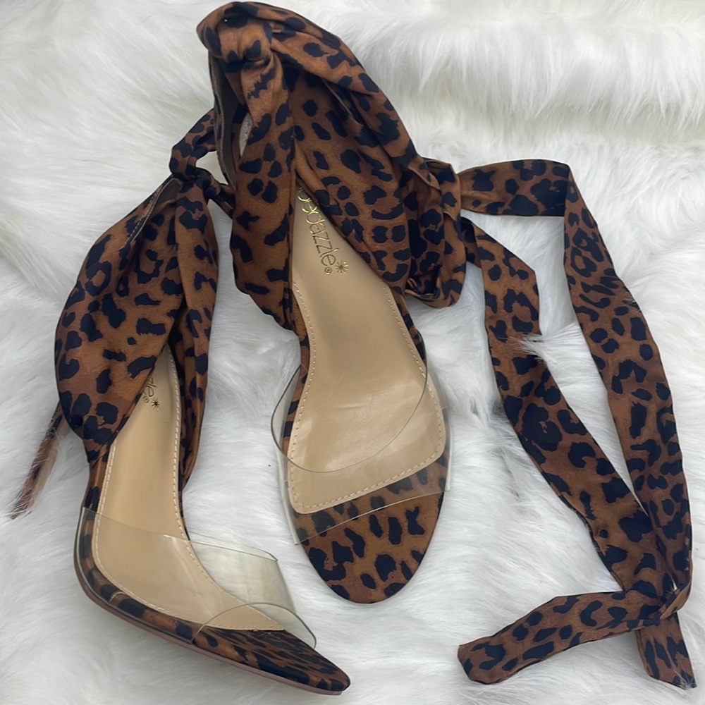 Cheetah print heels